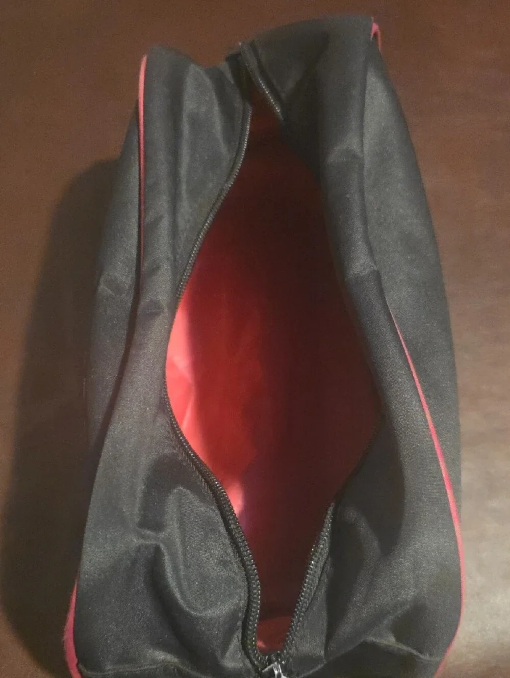 Black and Pink Zip Dance Bag.